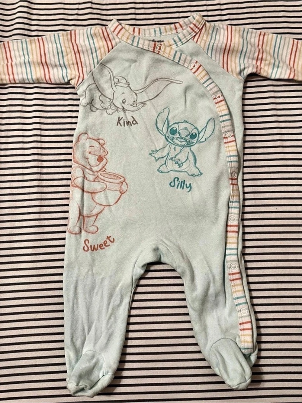 Disney 100 Baby Footie 3-6M